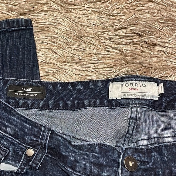 Torrid Denim Skinny Jeans - Picture 2 of 9